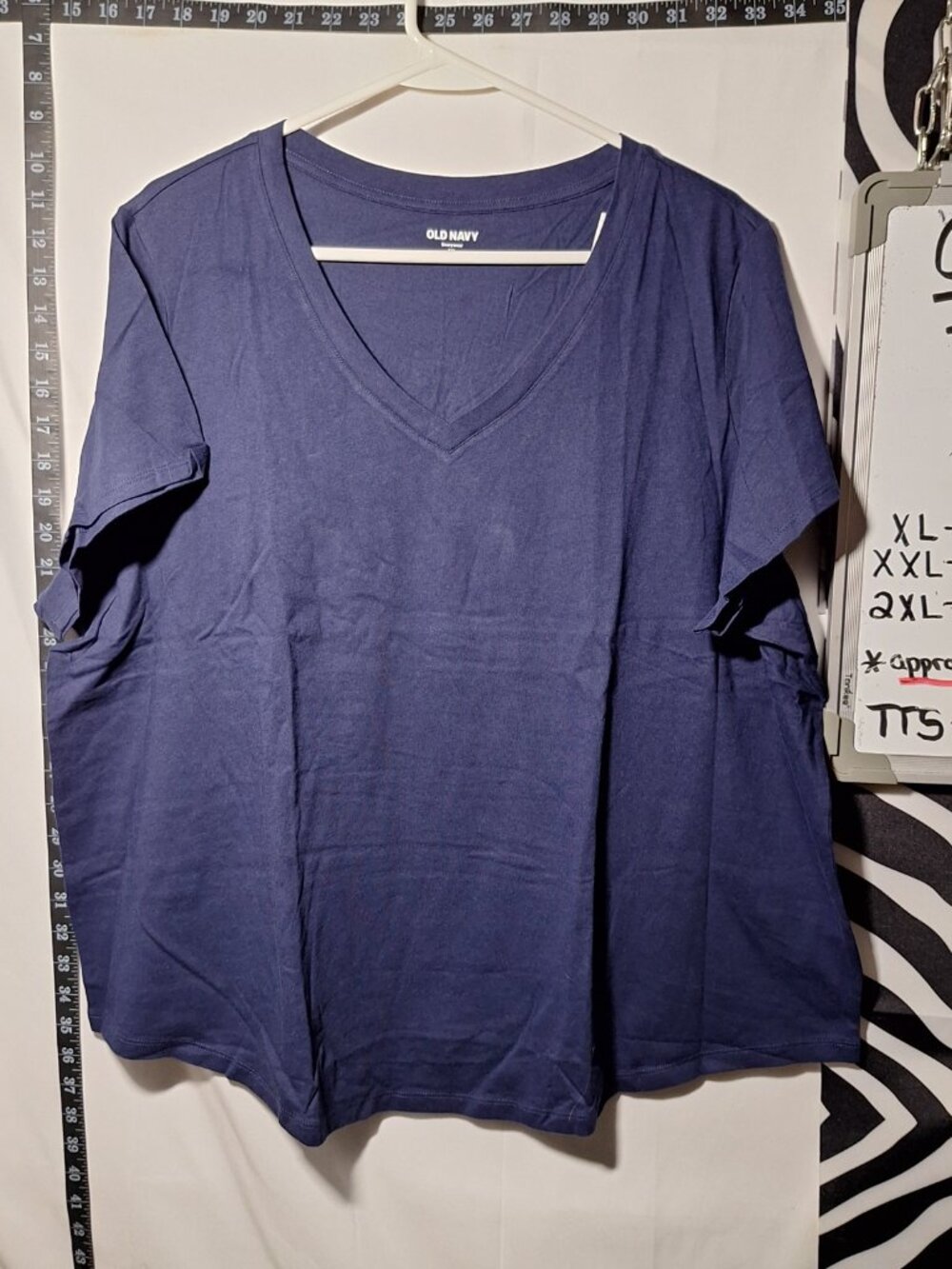 NWT Old Navy Shirt. Navy Blue, XXL - Picture 4 of 6